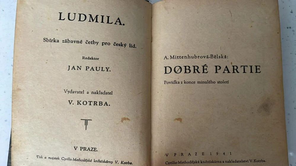 A. MITTENHUBROVÁ - BĚLSKÁ : DOBRÉ PARTIE