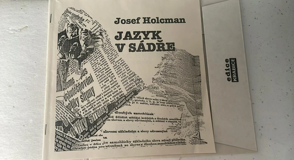 JOSEF HOLCMAN : JAZYK V SÁDŘE