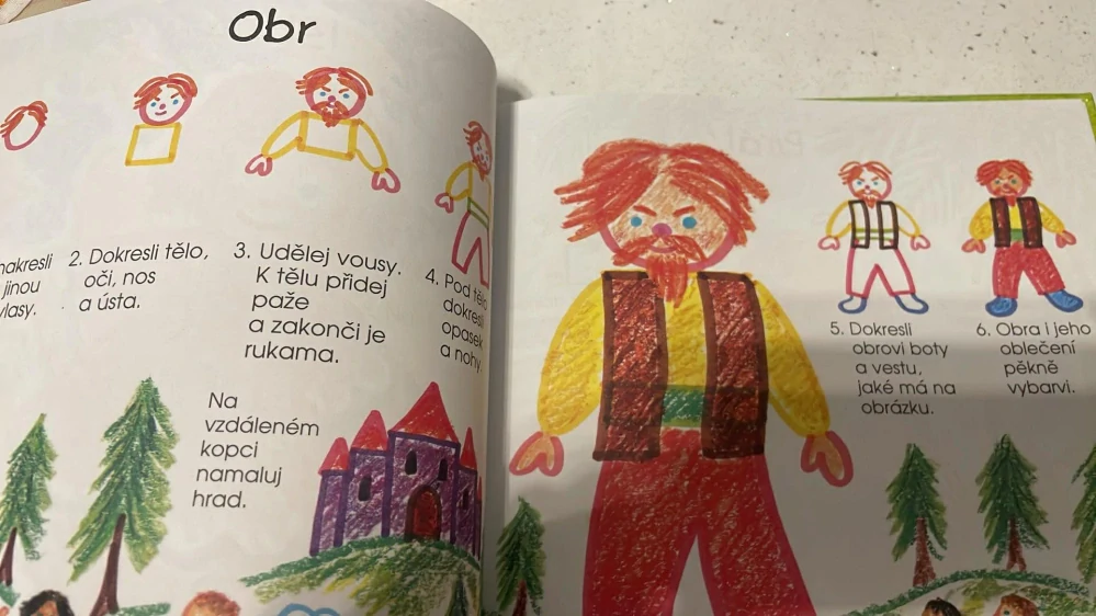 UČÍME SE KRESLIT POSTAVIČKY