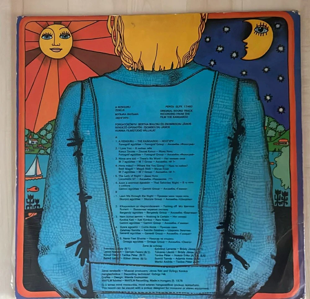 LP A Kenguru Zenéje (OST Recording From The Film Kangaroo)