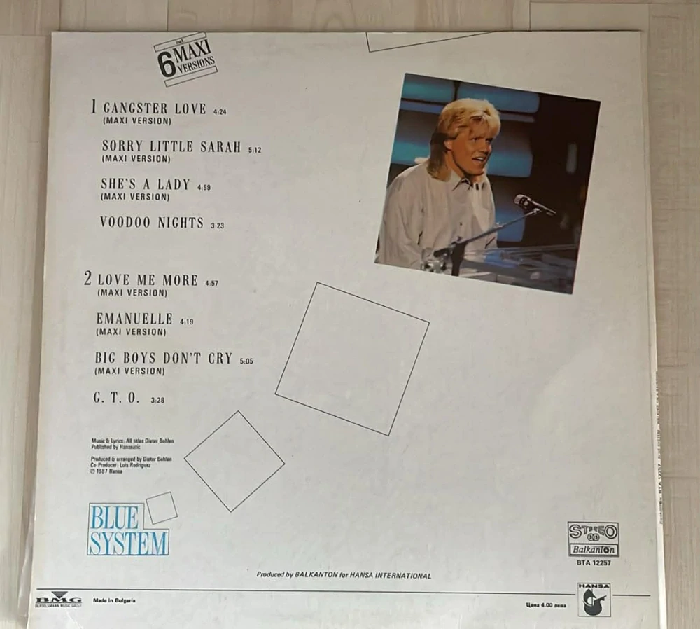 LP WALKING ON A RAINBOW : BLUE SYSTEM