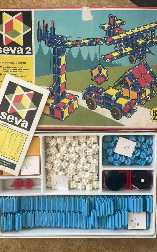 Stavebnice SEVA 2 : staré retro 