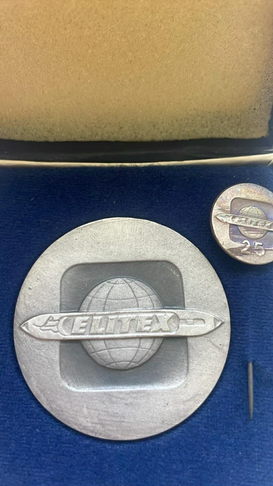 Medaile 25 ELITEX (1958 - 1983)