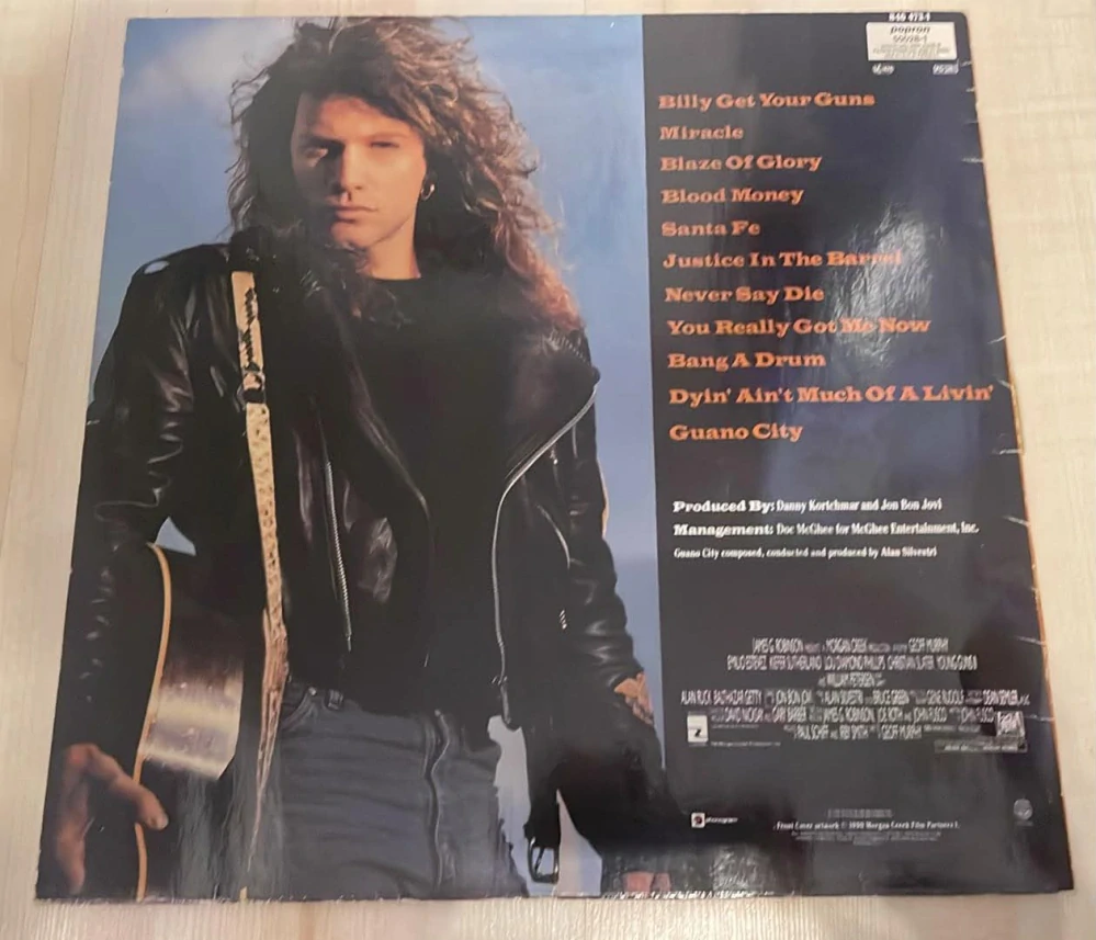 LP JON BON JOVI : BLAZE OF GLORY