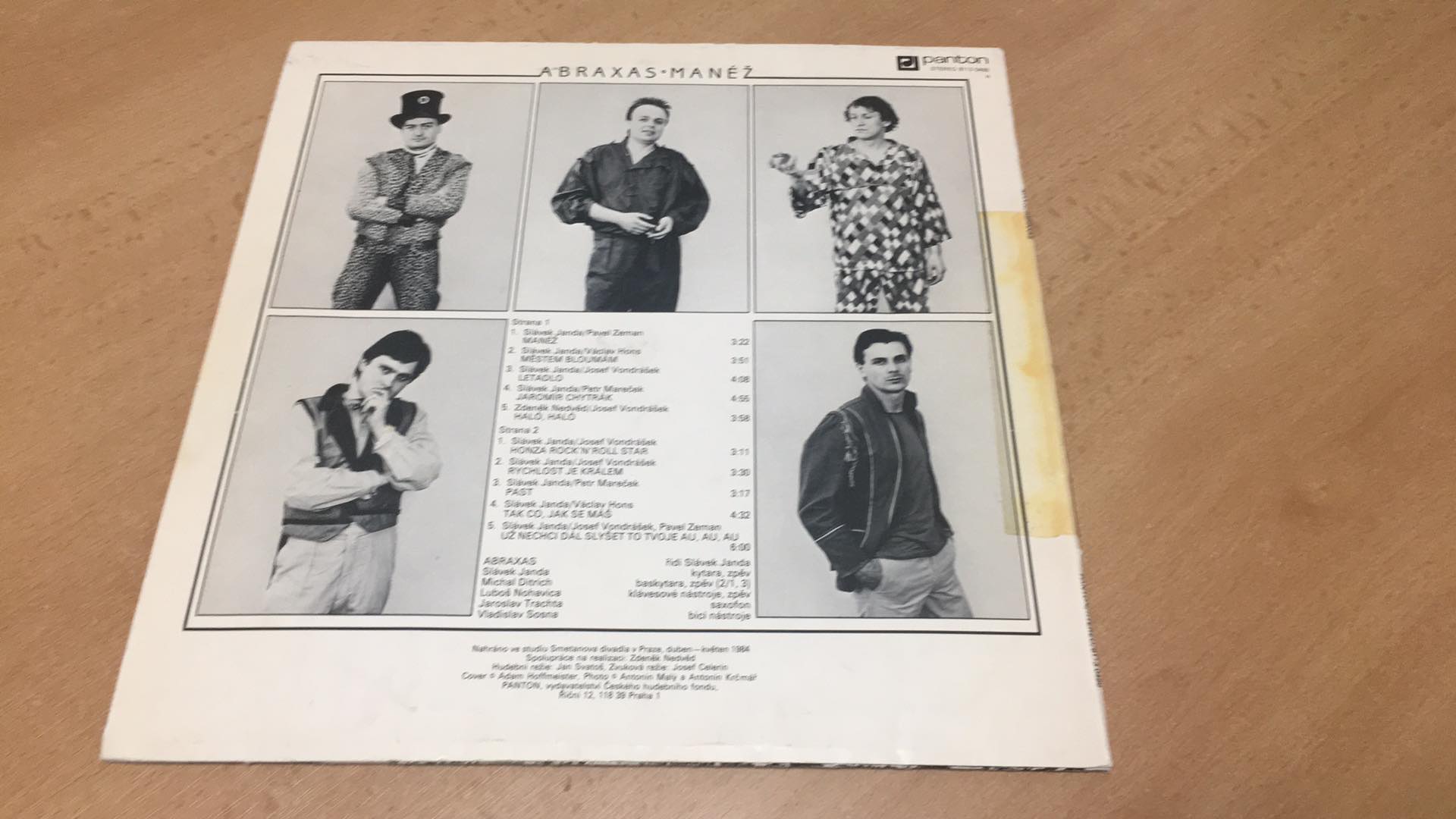 LP DESKA - ABRAXAS / MANÉŽ