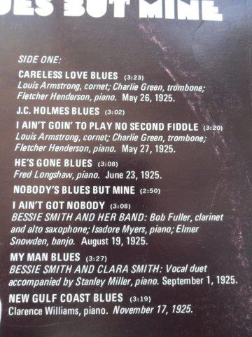 LP DESKA - JAZZ HAIL OF FAME / BESSIE SMITH