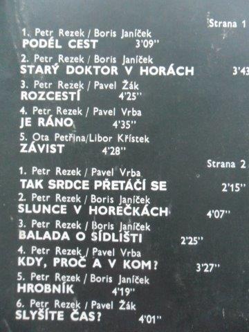 LP DESKA - PETR REZEK / PODÉL CEST