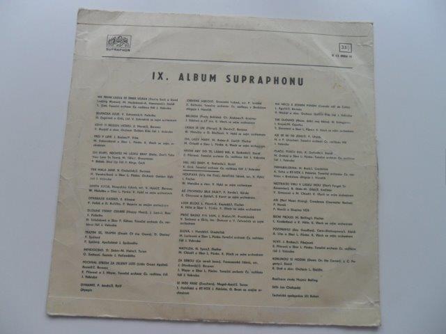 LP DESKA - IX. ALBUM SUPRAPHONU