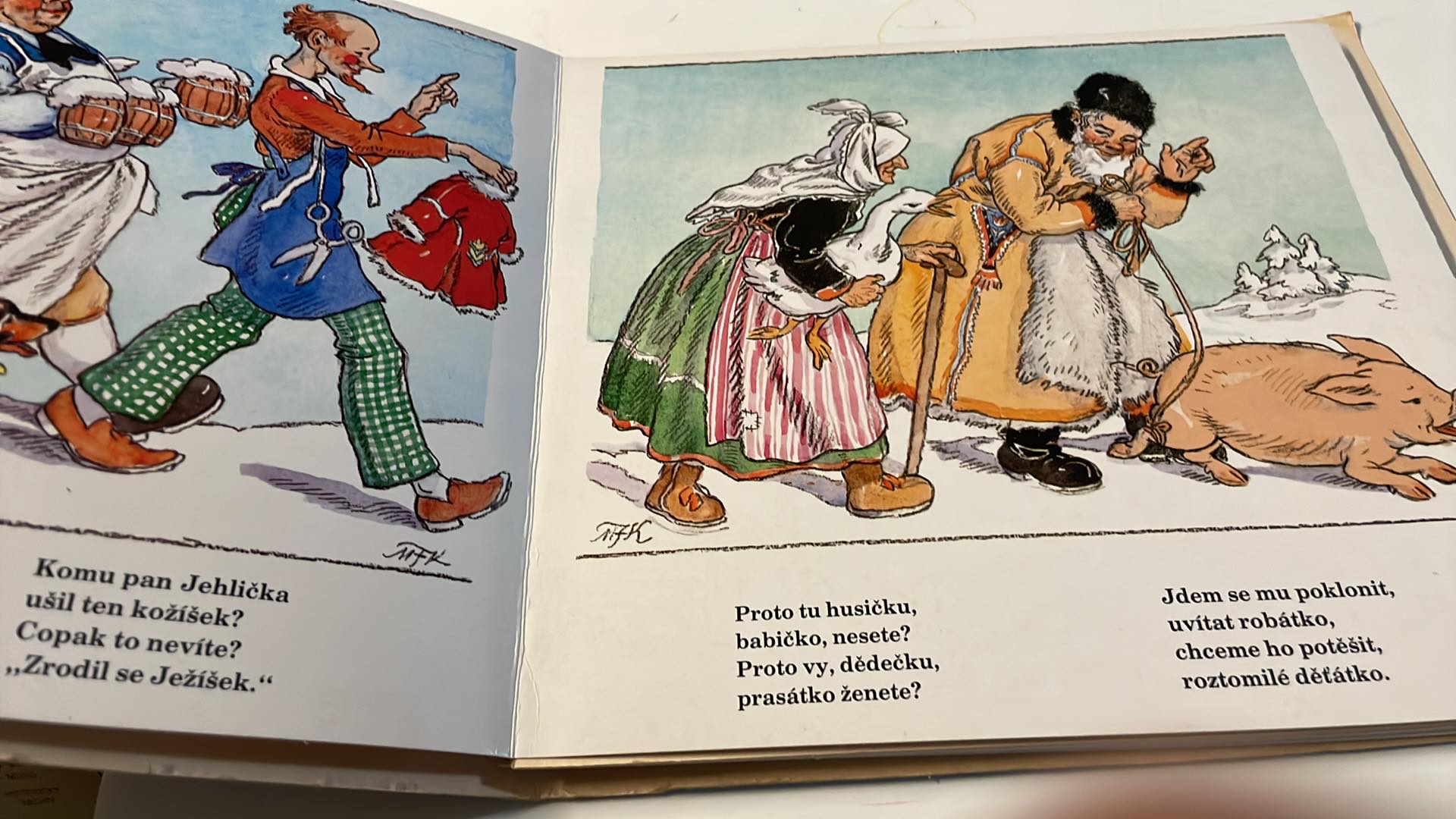 M. FISCHEROVÁ-KVĚCHOVÁ - K JEŽÍŠKOVI