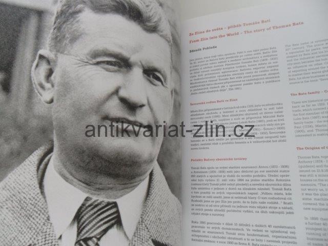 ZDĚNEK POKLUDA - BAŤA ZE ZLÍNA DO SVĚTA - PŘÍBĚH TOMÁŠE BAŤI (PODPIS AUTORA)