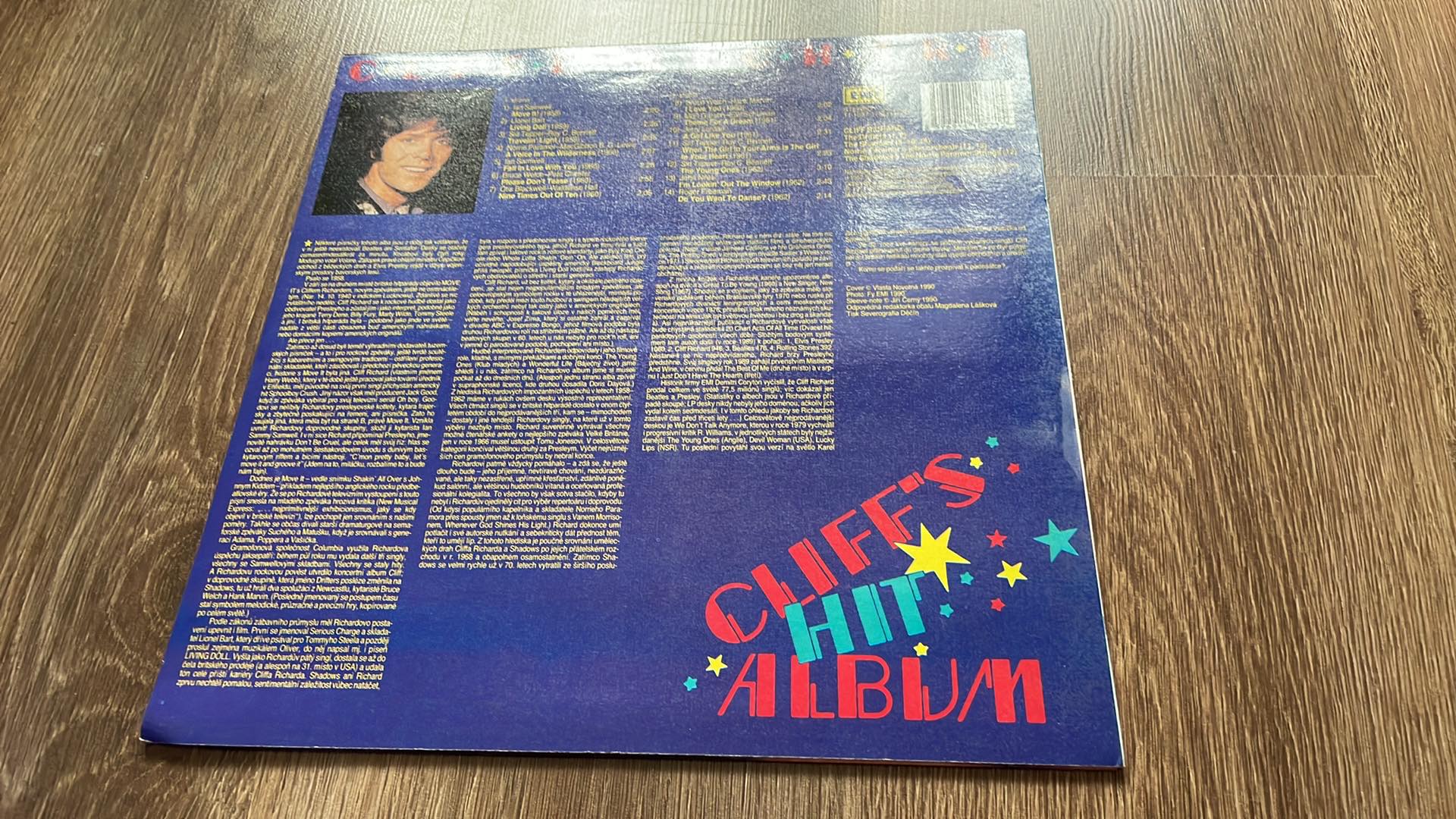 LP CLIFF RICHARD : CLIFFS HIT ALBUM