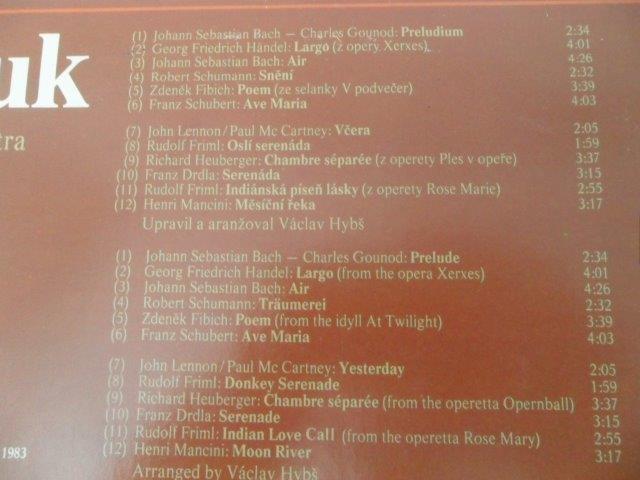 LP DESKA - JOSEF SUK orchestr VÁCLAV HYBŠ