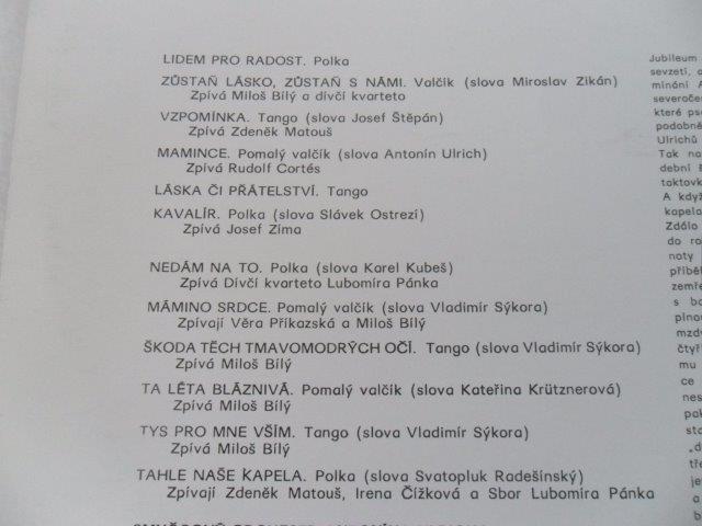 LP DESKA - LIDEM PRO RADOST