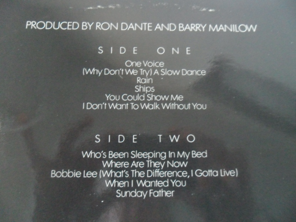LP DESKA / BARRY MANILOW - ONE VOICE