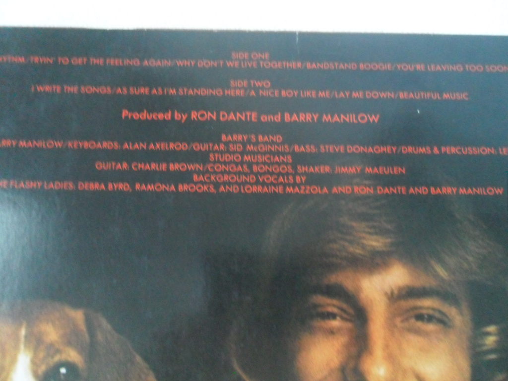 LP DESKA / BARRY MANILOW - Tryin' to Get the Feeling