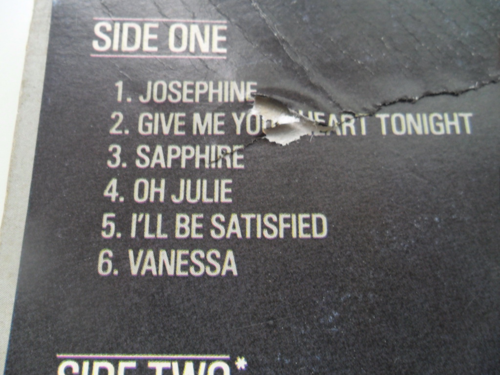 LP DESKA / SHAKIN' STEVENS - GIVE ME YOUR HEART TONIGHT