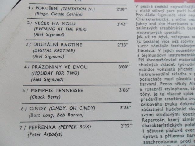 LP DESKA - ALEŠ SIGMUND / PEPŘENKA