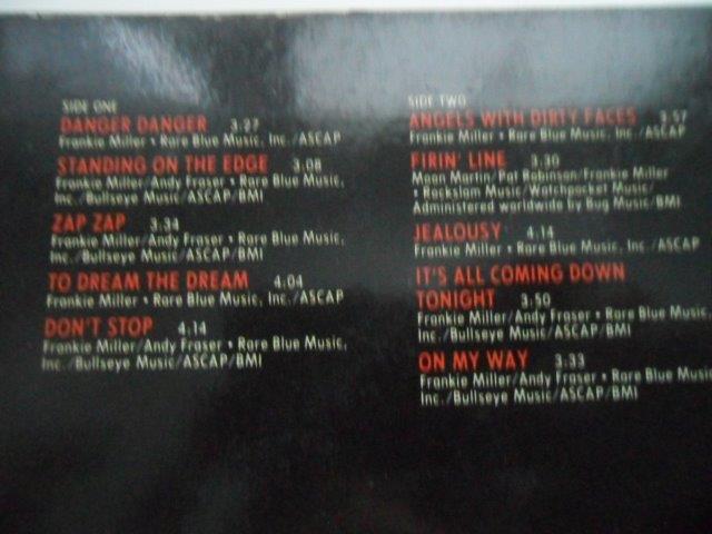 LP DESKA - FRANKIE MILLER / STANDING ON THE EDGE