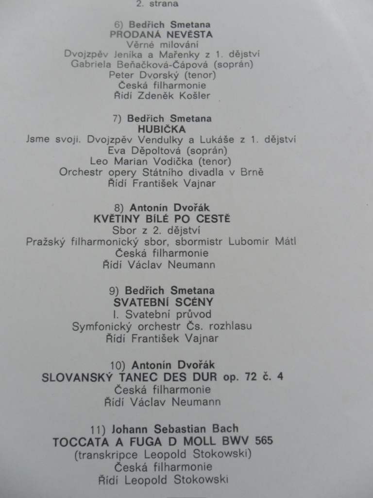 LP DESKA - HUDBA KE SPOLEČENSKÝM ÚDÁLOSTEM ( SVATEBNÍ OBŘADY)