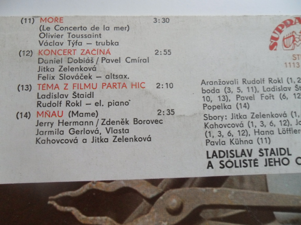 LP LADISLAV ŠTAIDL A SÓLISTÉ JEHO ORCHESTRU 2
