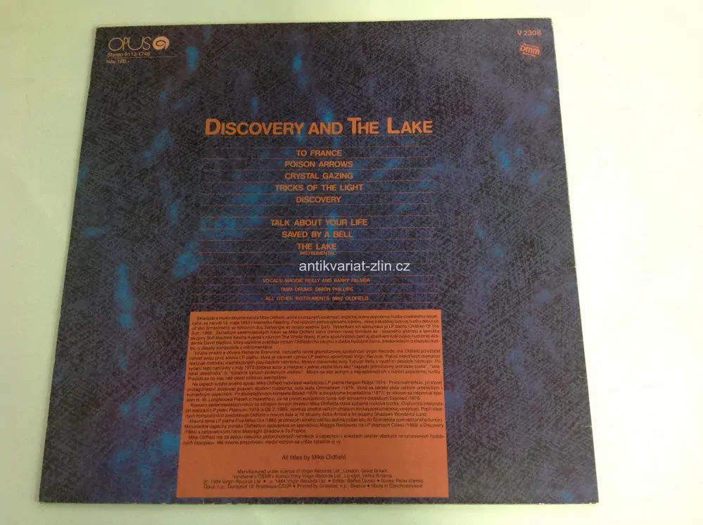 LP MIKE OLDFIELD : DISCOVERY