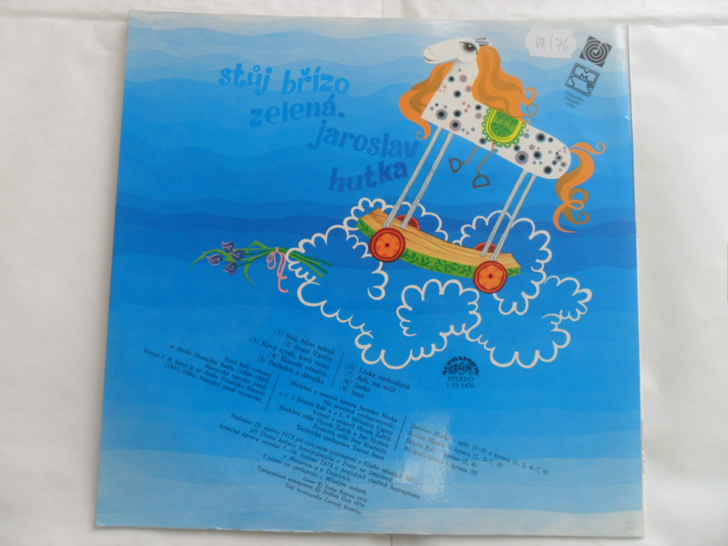 LP DESKA - JAROSLAV HUTKA (STŮJ BŘÍZO ZELENÁ)
