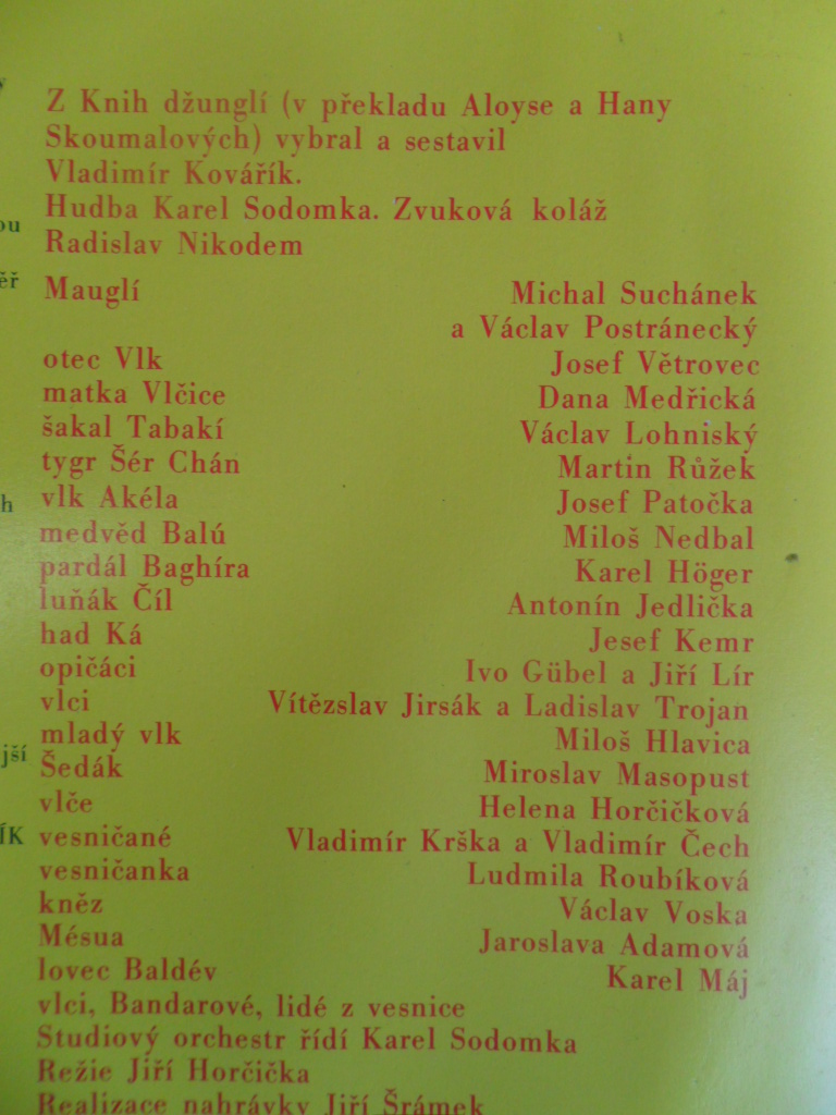 2 LP  - KIPLING MAUGLÍ 