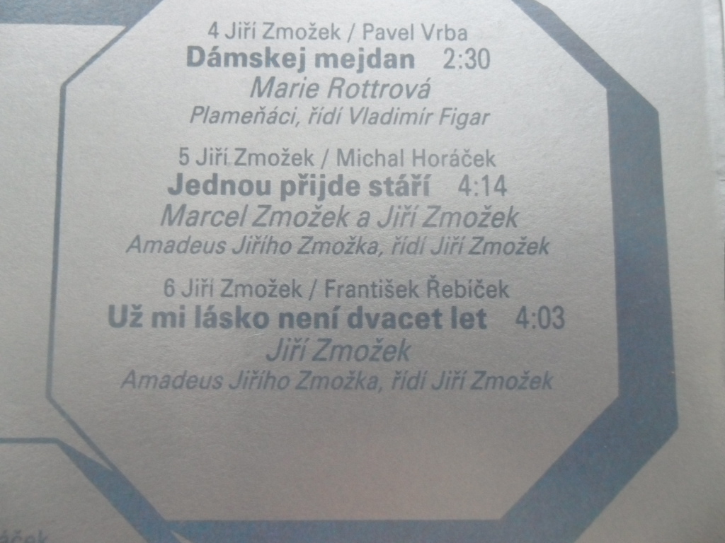 LP DESKA - JIŘÍ ZMOŽEK 3 (KOUSEK CESTY S TEBOU)