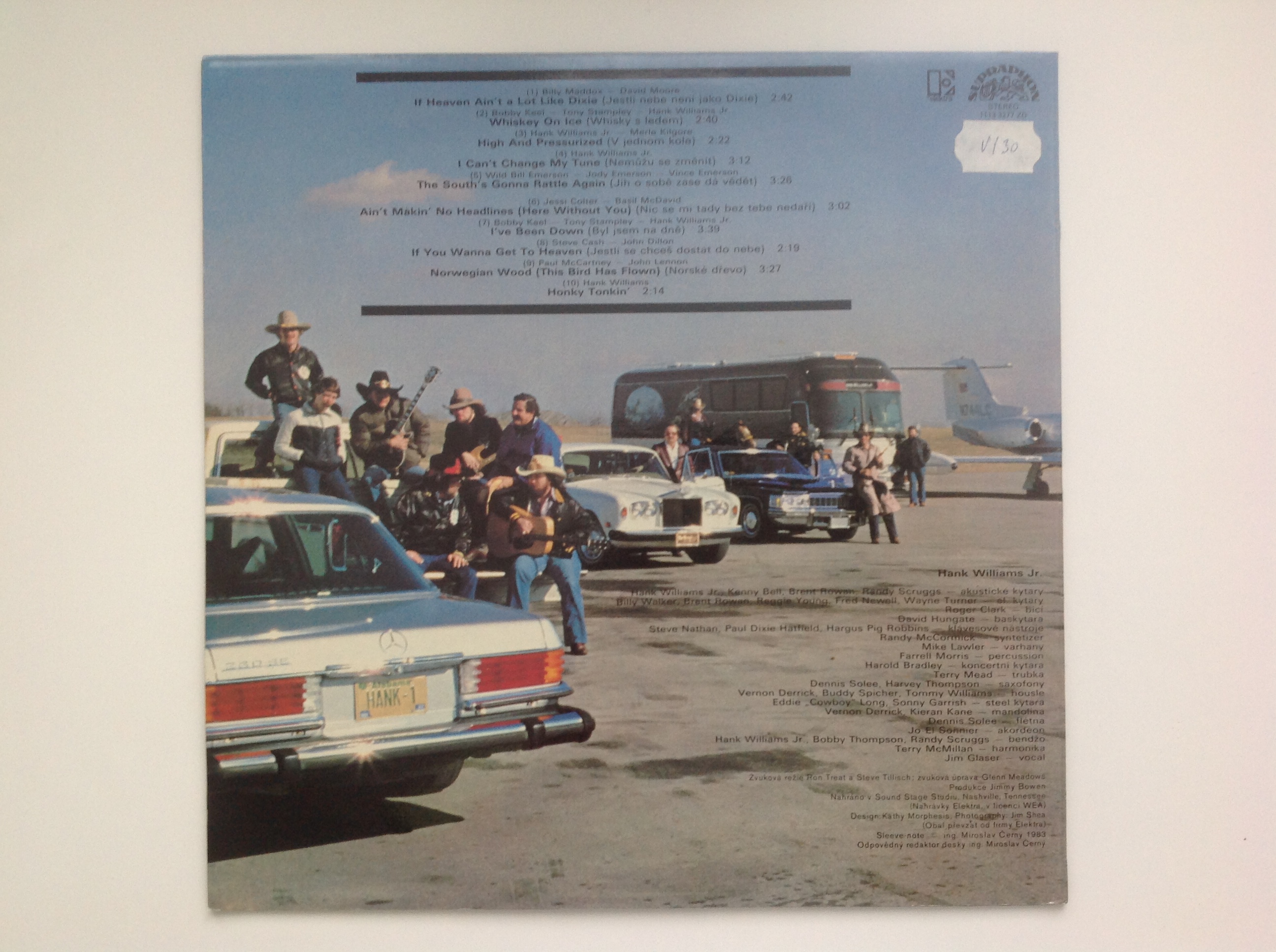 LP DESKA - HANK WILLIAMS Jr. HIGH NOTES