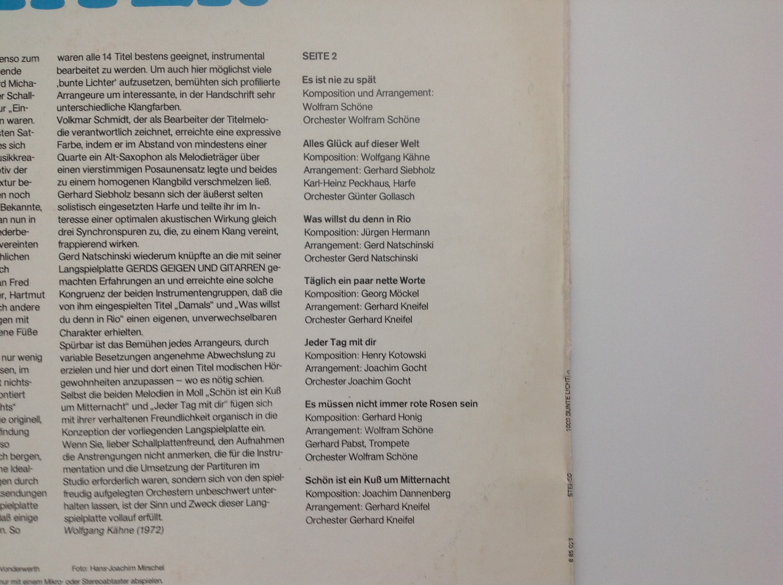 LP DESKA - TUDEND BUNTE LIGHTER