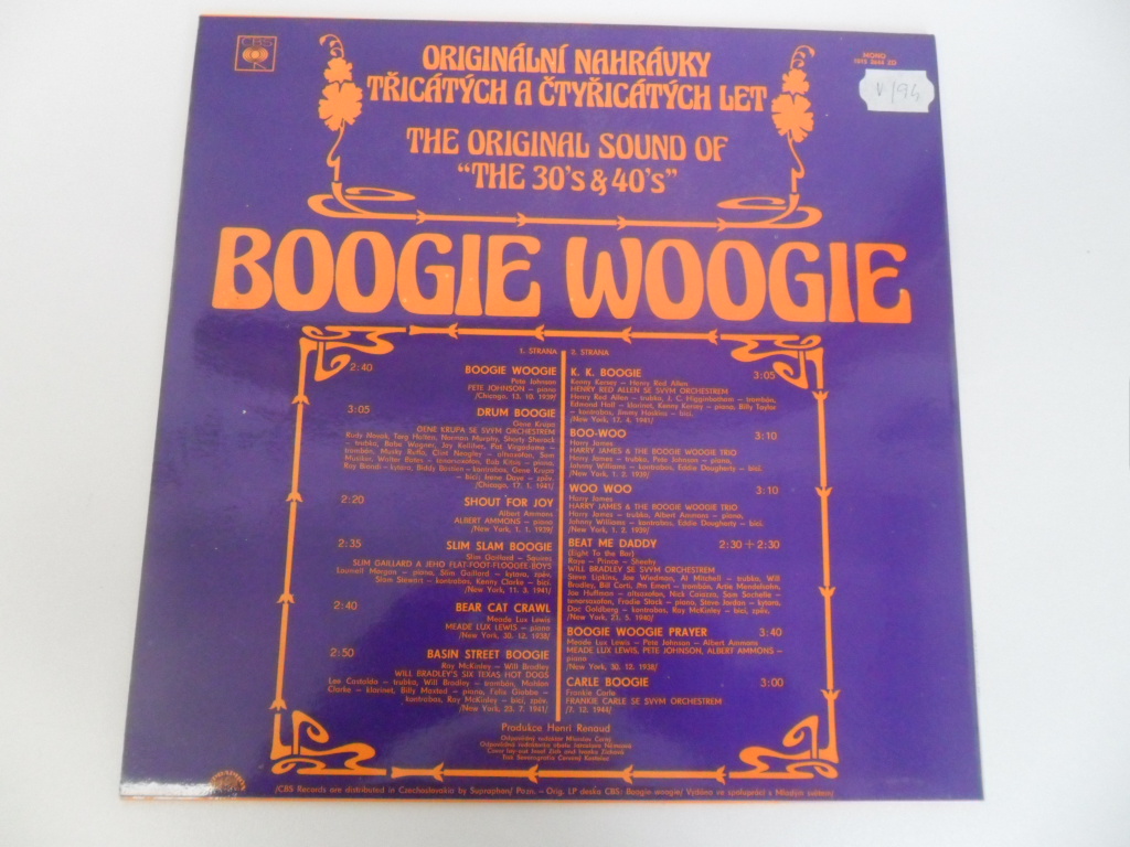 LP - BOOGIE WOOGIE 
