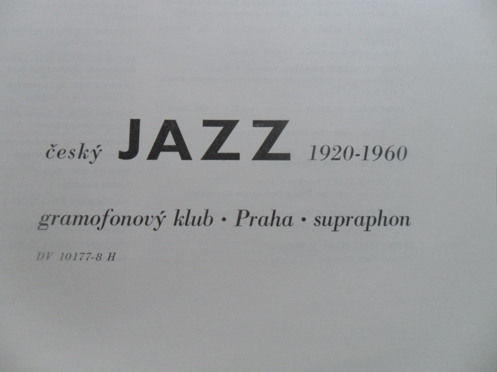 2 LP DESKY - ČESKÝ JAZZ (1920-1960)