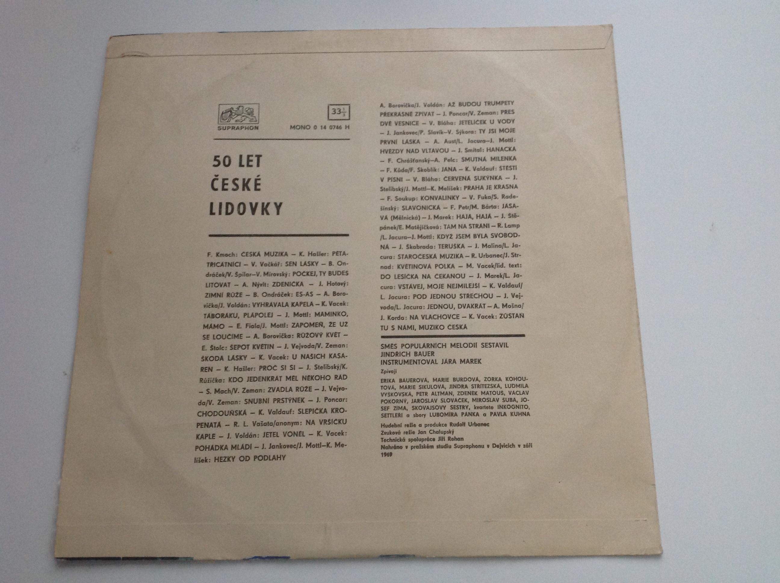 LP 50 LET ČESKÉ DECHOVKY
