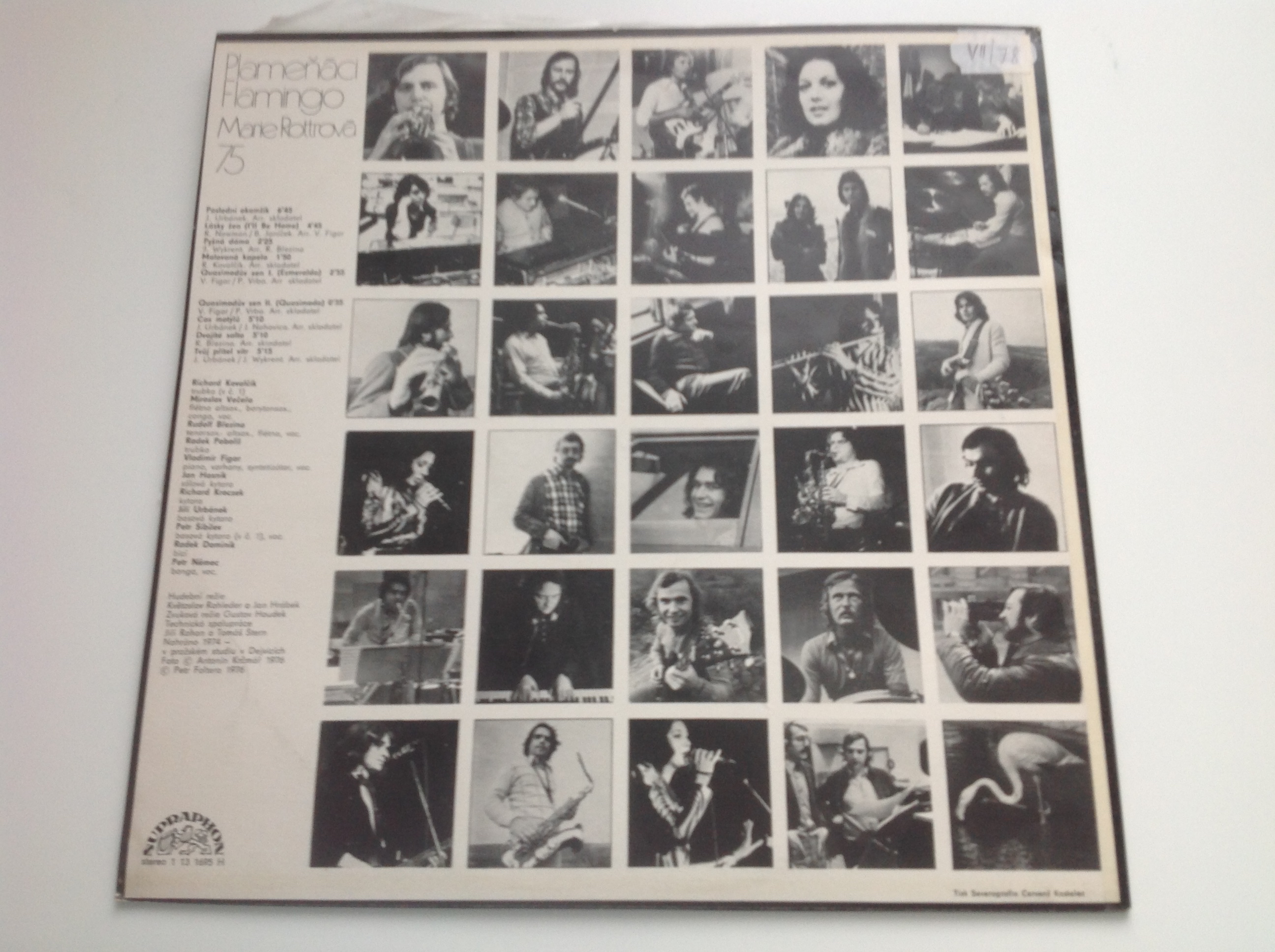 LP PLAMEŇÁCI/FLAMINGO/ & MARIE ROTTROVÁ 75