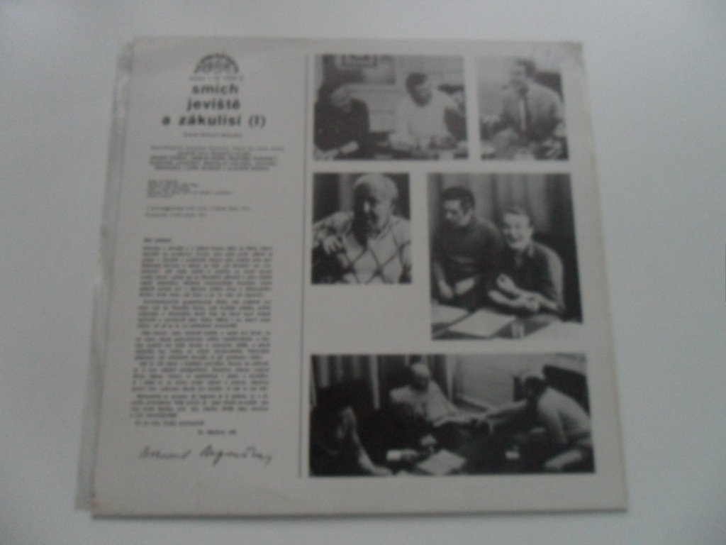 LP SMÍCH JEVIŠTĚ A ZÁKULISÍ (I)