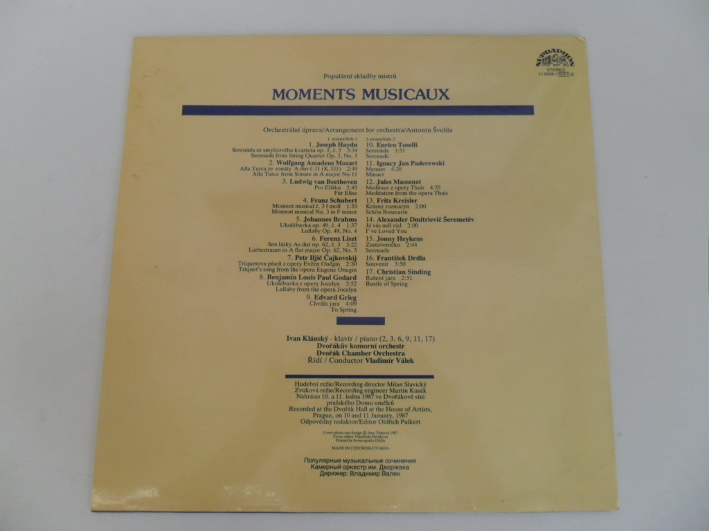 LP DESKA - MOMENTS MUSICAUS