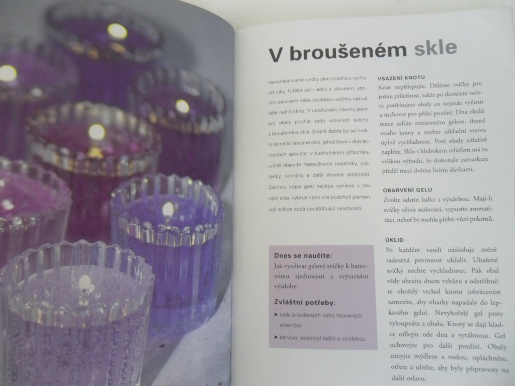 C. KAILA WESTERMANOVÁ - GELOVÉ SVÍČKY 40 ORIGINÁLNÍCH NÁVRHŮ