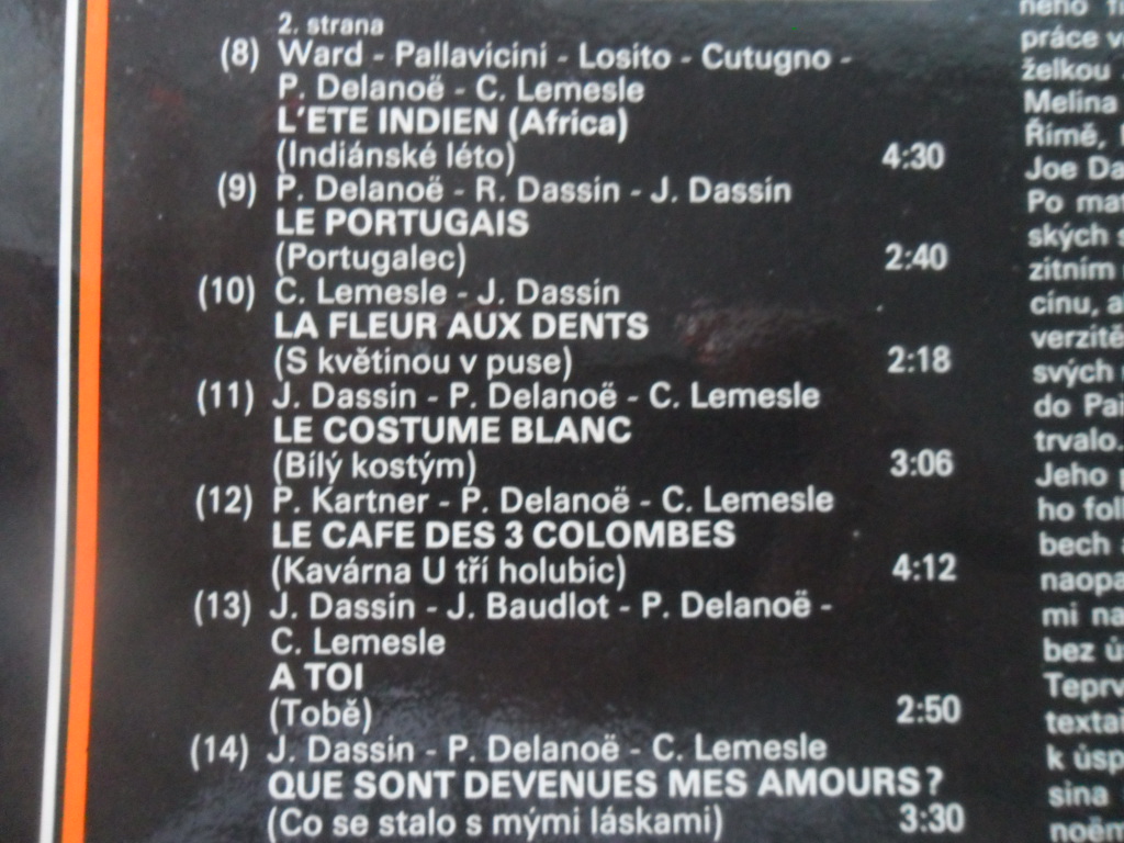 LP DESKA - JOE DASSIN