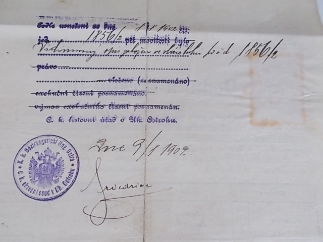 RODNÍ A KŘESTNÍ LIST (1876)