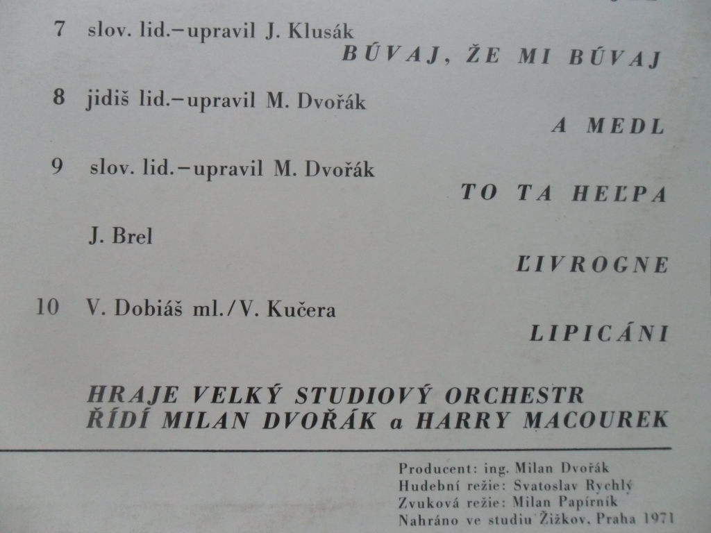 LP HANA HEGEROVÁ RECITÁL