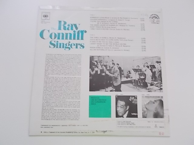 LP DESKA - RAY CONNIFF (SINGERS)