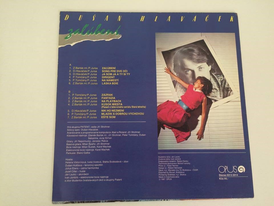 LP DUŠAN HLAVÁČEK - ZALÚBENÍ