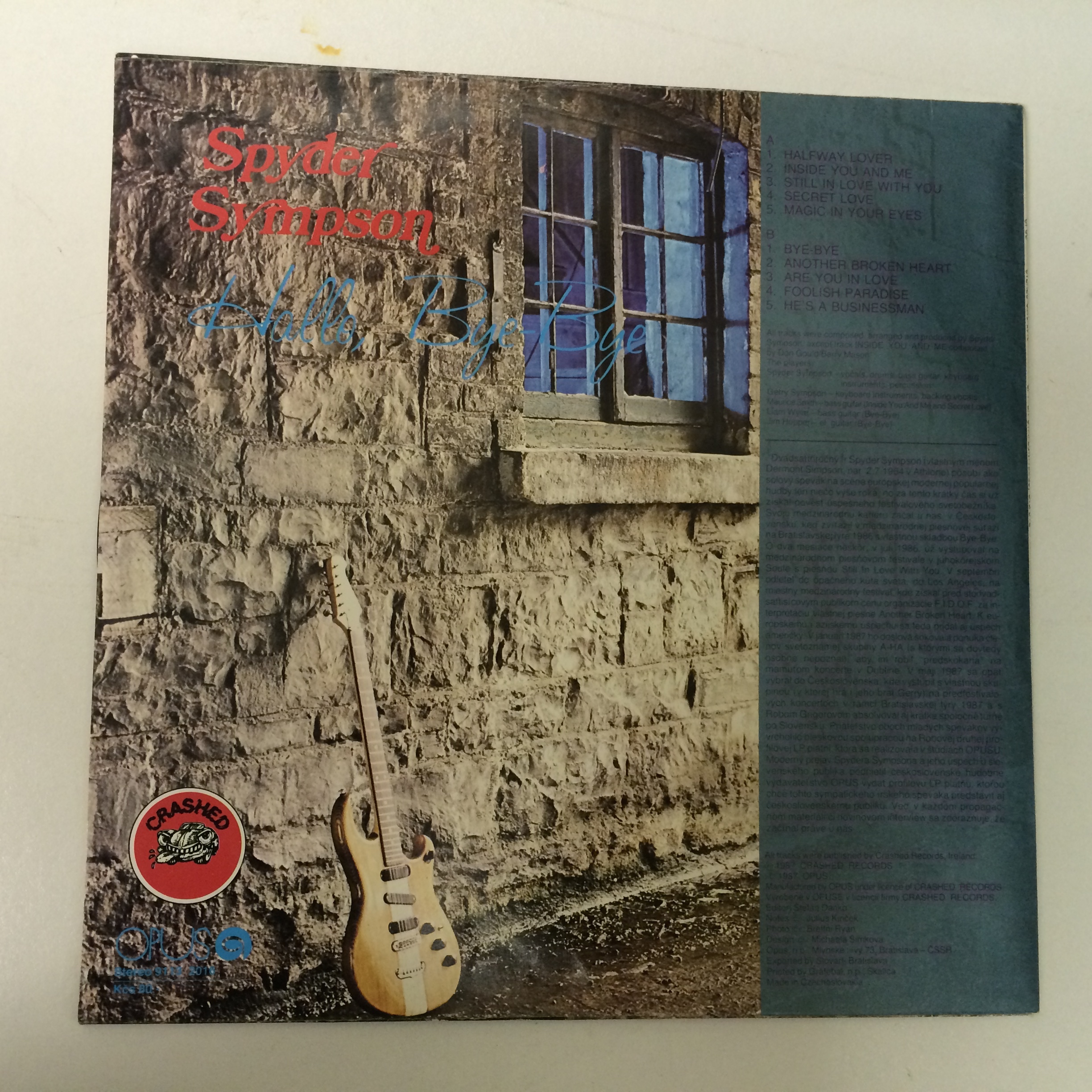 LP SPYDER SYMPSON- HALLO, BYE - BYE