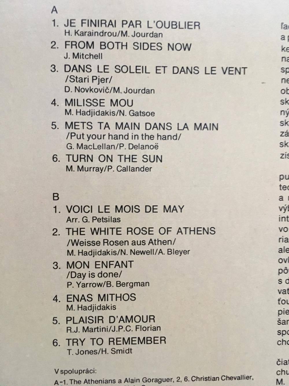 LP DESKA - THE UNIQUE - NANA MOUSKOURI