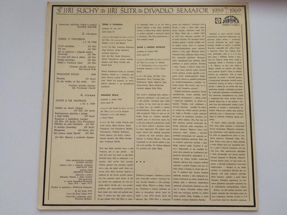 LP JIŘÍ SUCHÝ - JIŘÍ ŠLITR 3