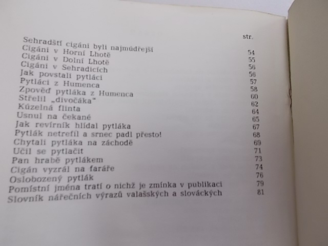 FRANTIŠEK MÜLLER - HUMORESKY ZE ŽIVOTA CIKÁNŮ A PYTLÁKŮ