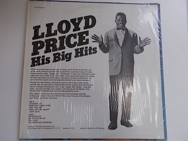 LP LLOYD PRICE