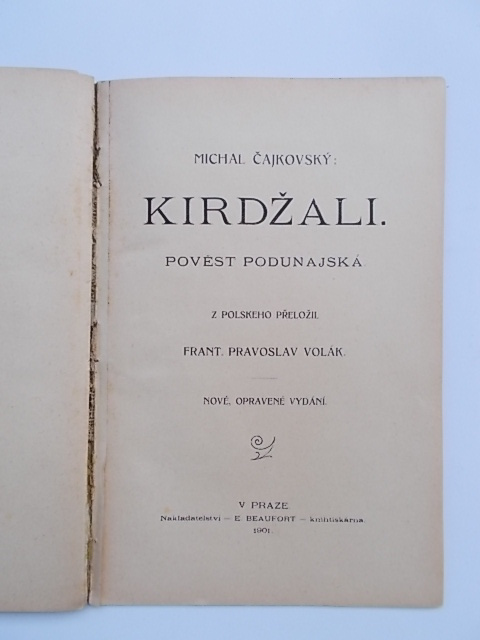 LEVNÁ ILUSTROVANÁ KNIHOVNA - RODINA POLANIECKÝCH, KIRDŽALI