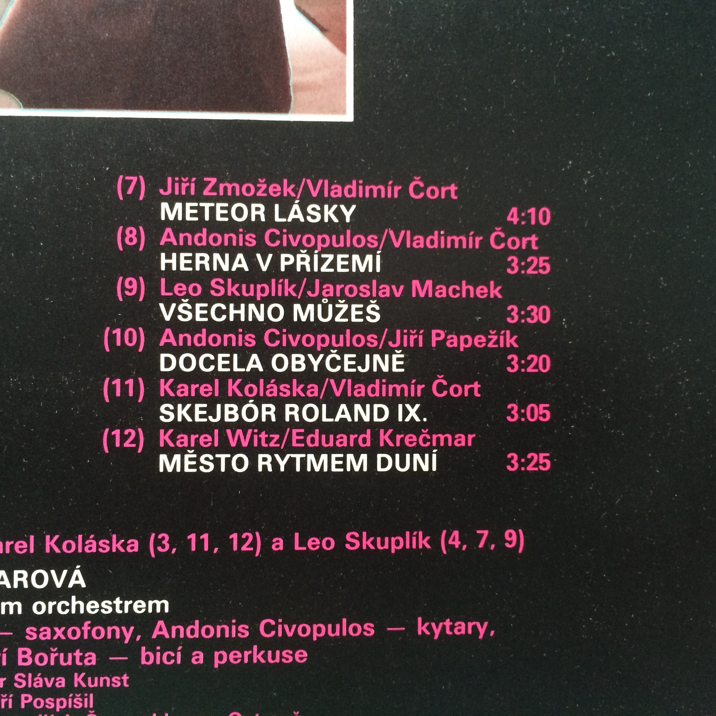 LP VĚRA ŠPINAROVÁ - METEOR LÁSKY