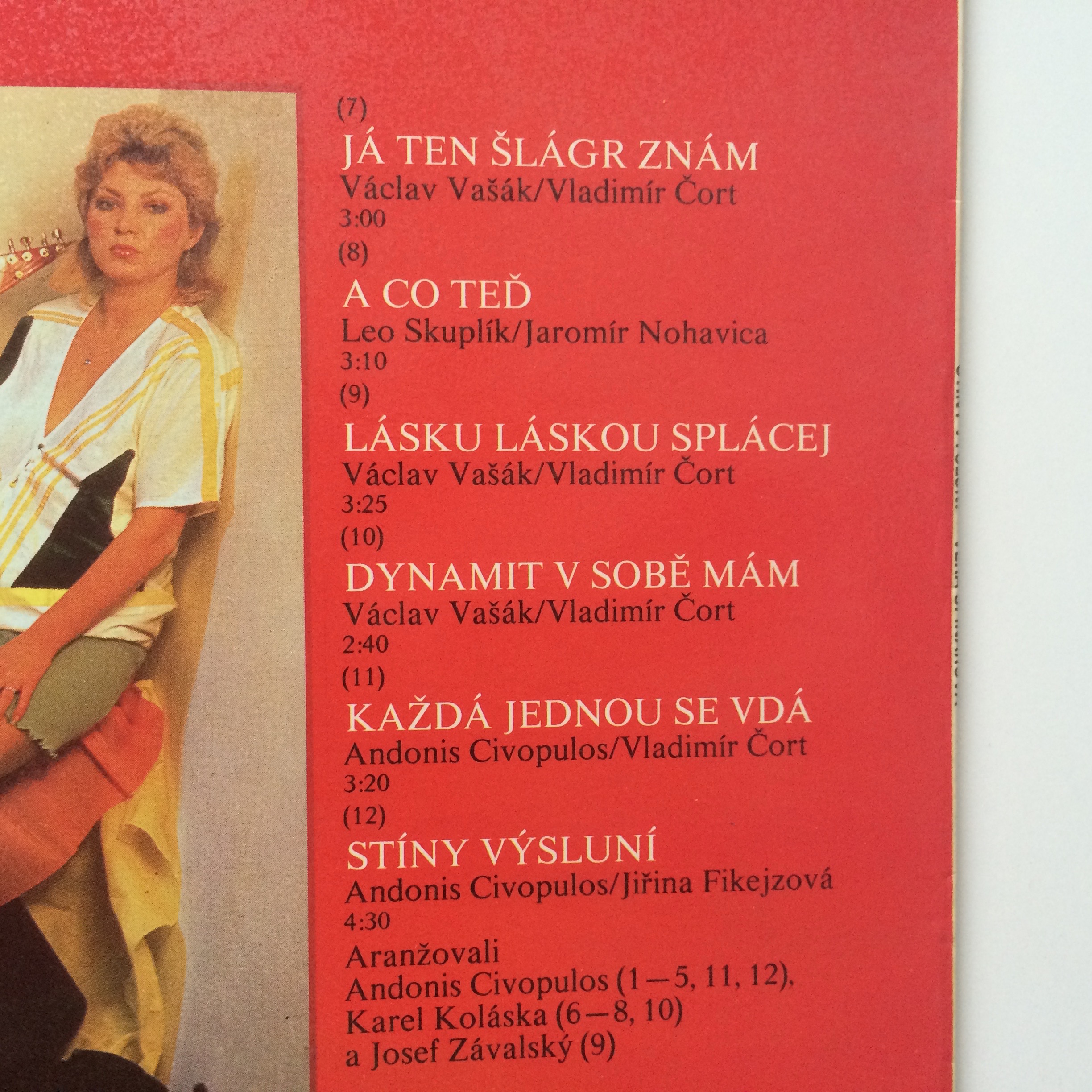 LP VĚRA ŠPINAROVÁ - STÍNY VÝSLUNÍ